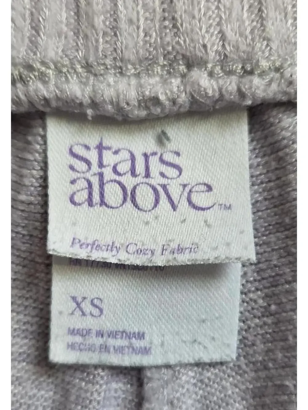 Stars Above XS Cozy Knit Lounge Pants